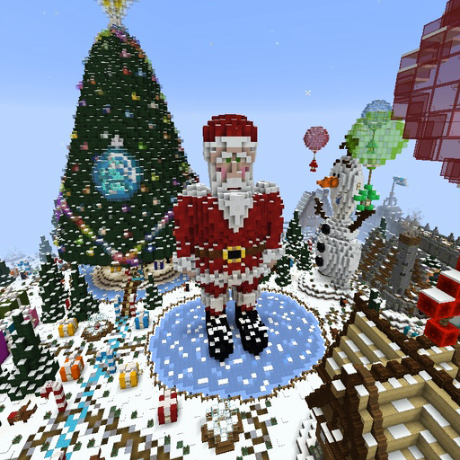 Mappe natalizie per MCPE