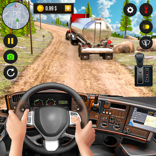 camion simulador cargo parking