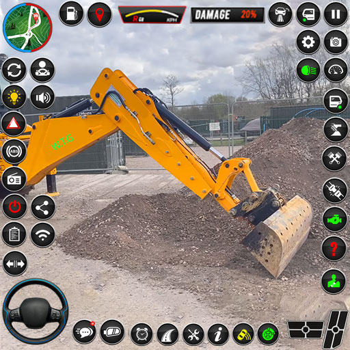 jcb sự thi công giả lập jcb