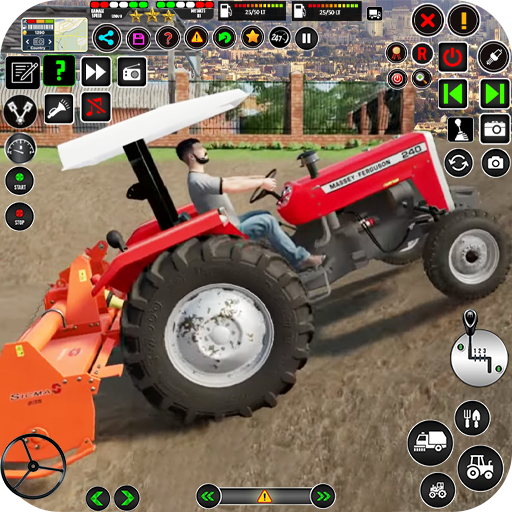 US Tractor Farming Games 3d