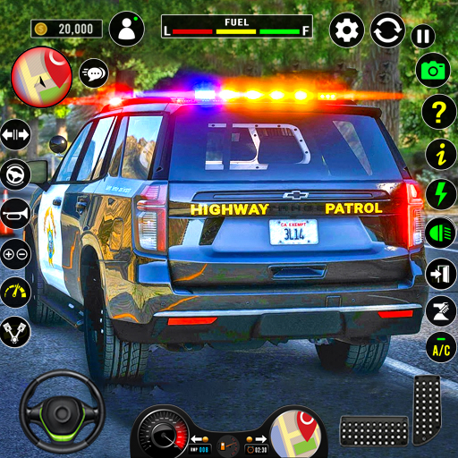 polis araba takip etmek 3d