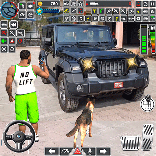 เกมรถจี๊ปภูเขา: รถจี๊ป 4x4