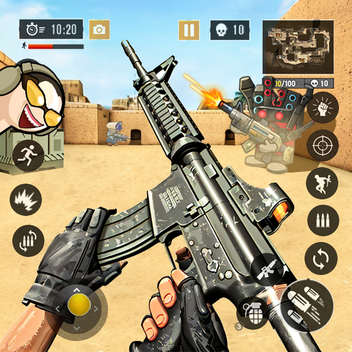 Gun Stickman: Disparos héroes