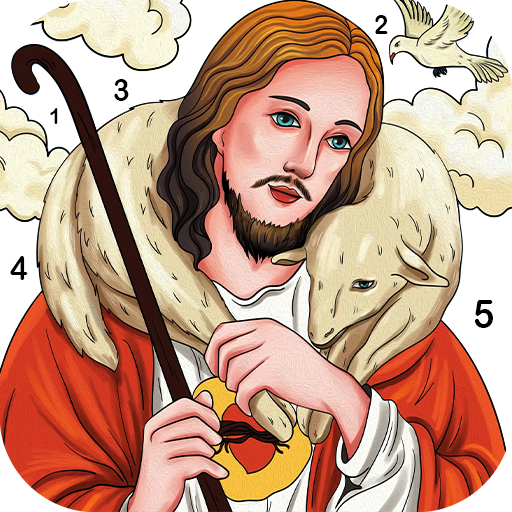 Bible Coloring Book Color Game